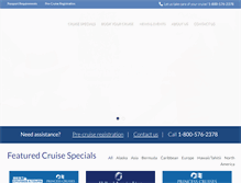 Tablet Screenshot of bestcruises.com